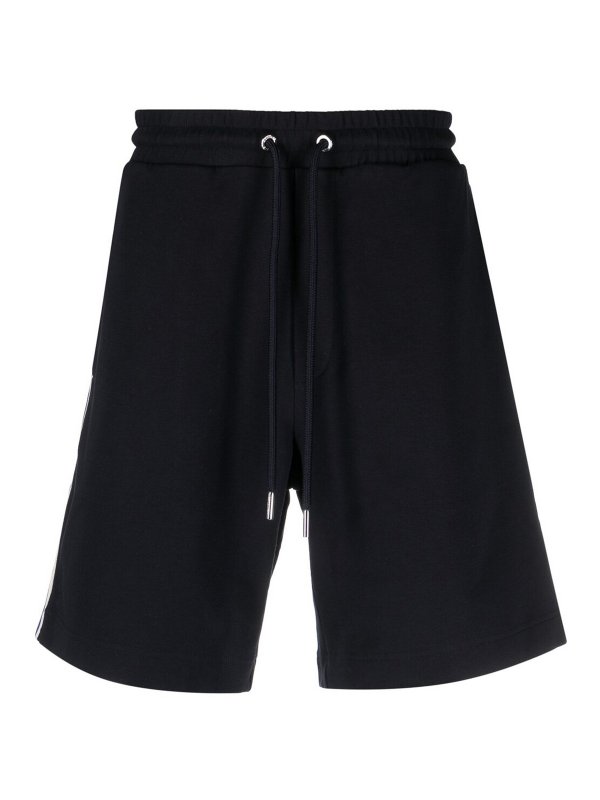 MONCLER: Shorts - Short - Bleu
