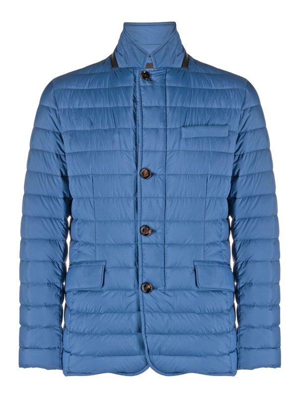 MOORER: ダウン・ハイテクジャケット - ダウンジャケット - ブルー