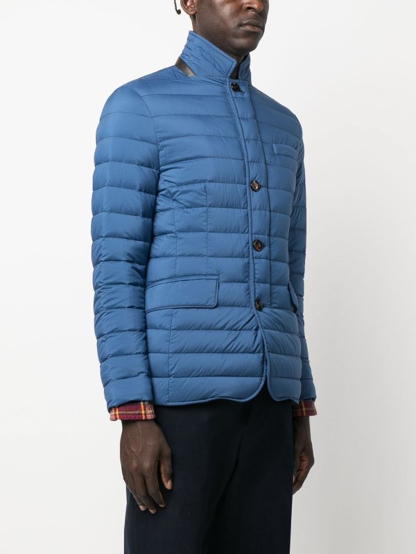 MOORER: ダウン・ハイテクジャケット online - ダウンジャケット - ブルー