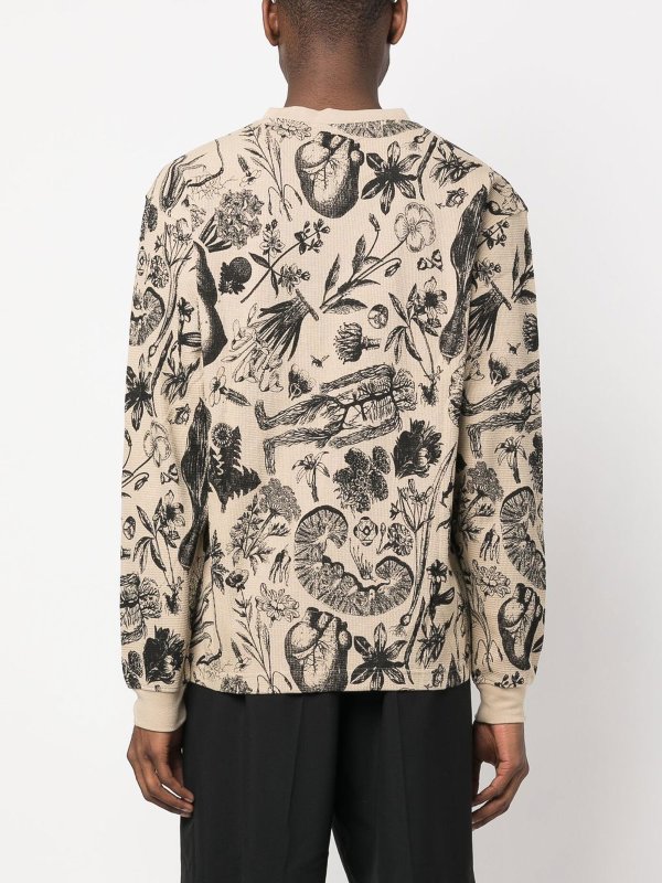 iKRIX PLEASURES: Sweatshirts & Sweaters - Graphic-print waffle-knit jumper