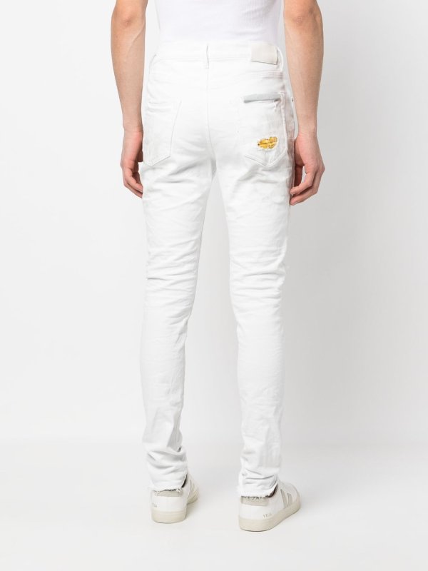 PURPLE BRAND: スキニージーンズ online - スキニージーンズ - 白