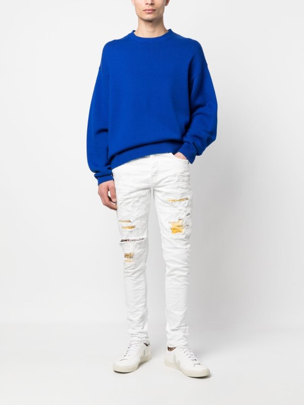 iKRIX PURPLE BRAND: スキニージーンズ - スキニージーンズ - 白