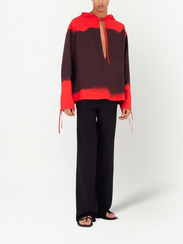 SALVATORE FERRAGAMO: Sudaderas y suéteres online - Sudadera - Rojo
