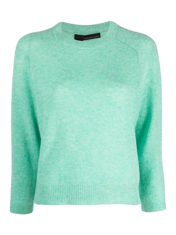 360 CASHMERE: クルーネック - クルーネック - 緑