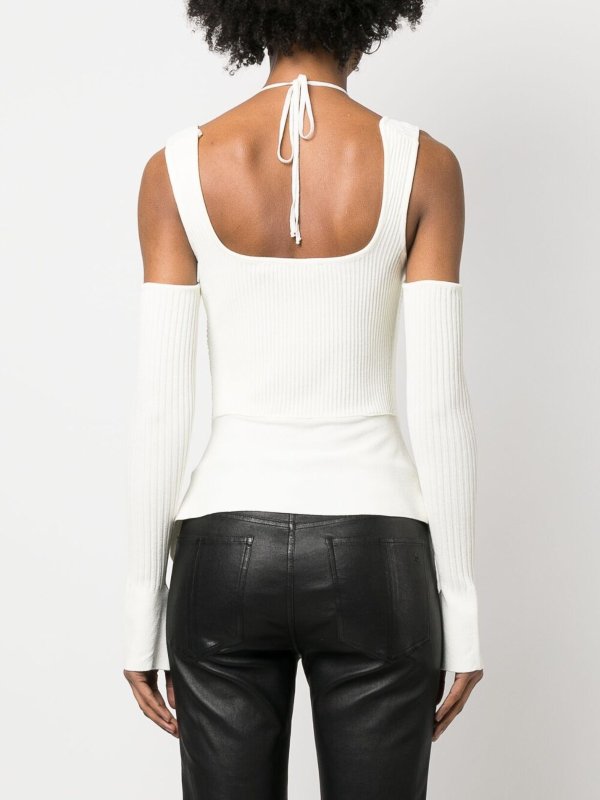 ANDREĀDAMO: Tops & Tank tops online - Knit ribbed top