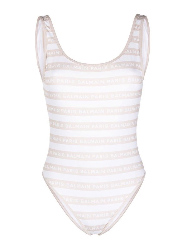 Balmain: costumi interi - Costume intero con logo