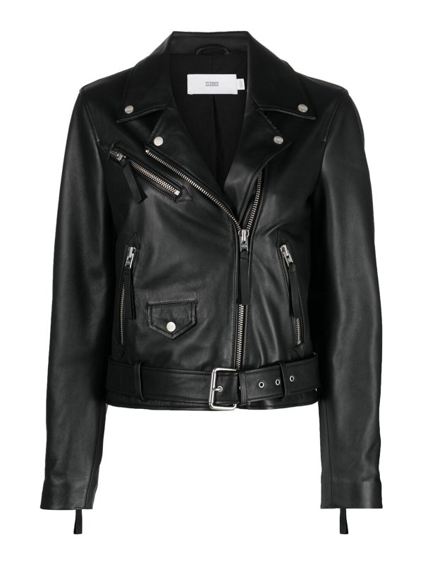 CLOSED: レザージャケット - レザージャケット - 黒