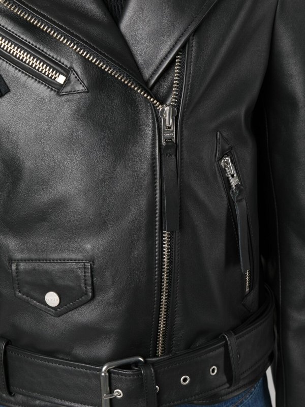 レザージャケット - 黒 shop online: CLOSED