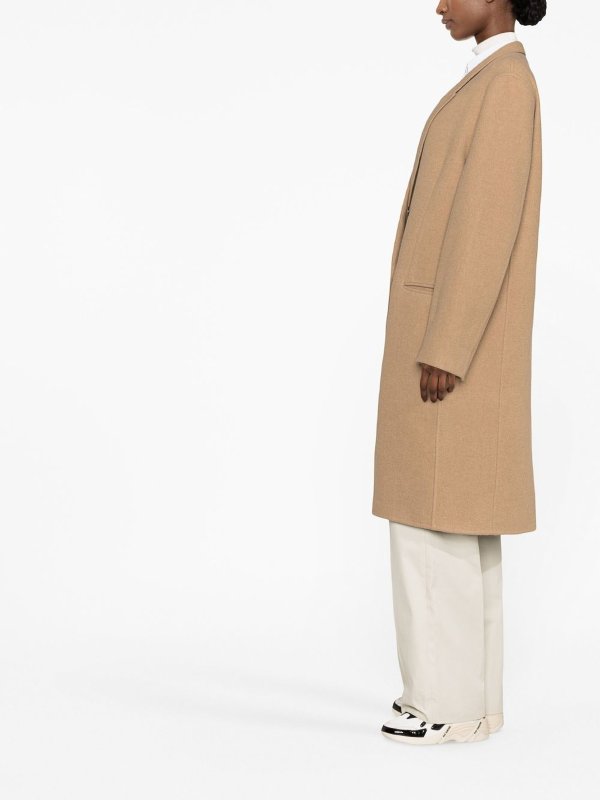 Langer Mantel - Braun shop online: CLOSED