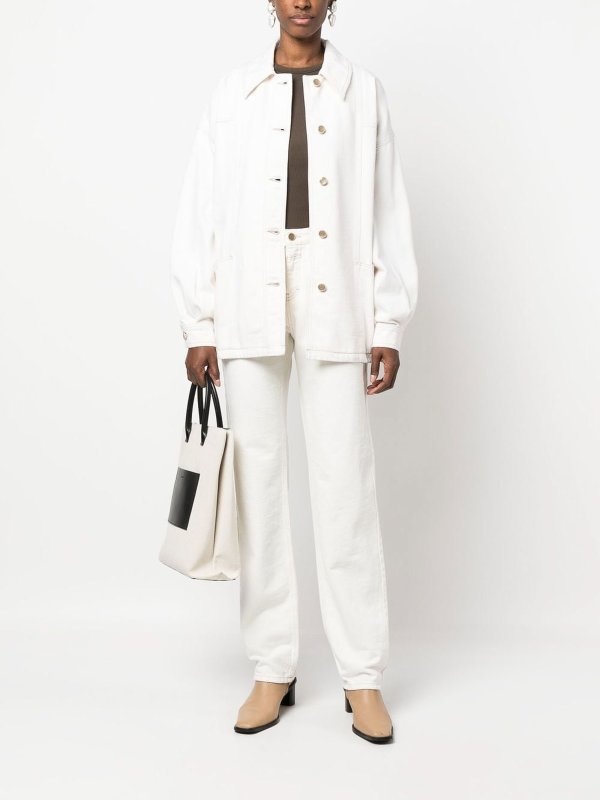 カジュアルジャケット - ベージュ shop online: CLOSED