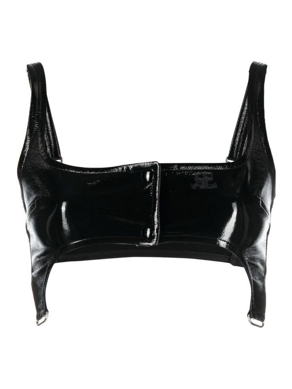 Courreges: トップス＆タンクトップ - トップ/タンクトップ - 黒