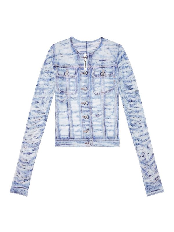 DIESEL: Tops & Tank tops - Nylon top