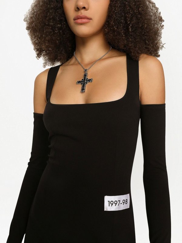 DOLCE & GABBANA: Robes de soirée online - Robe De Soirée - Noir