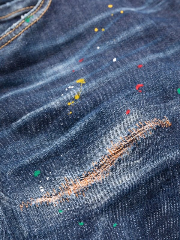 ストレートジーンズ - ブルー shop online: DSQUARED2