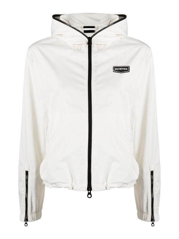 DUVETICA: casual jackets - Rivella hooded down jacket