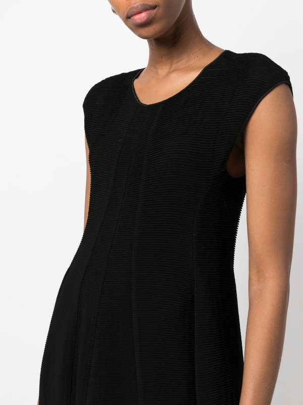 iKRIX EMPORIO ARMANI: ニーレングスドレス - 膝丈ドレス - 黒