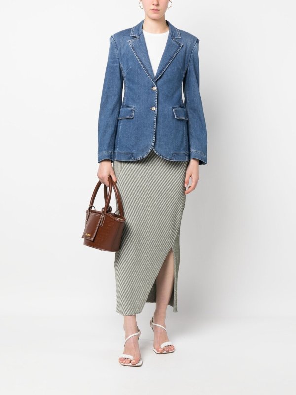 ERMANNO SCERVINO: blazers online - Single breasted denim jacket