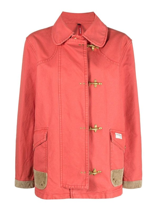 FAY: カジュアルジャケット - カジュアルジャケット - 赤