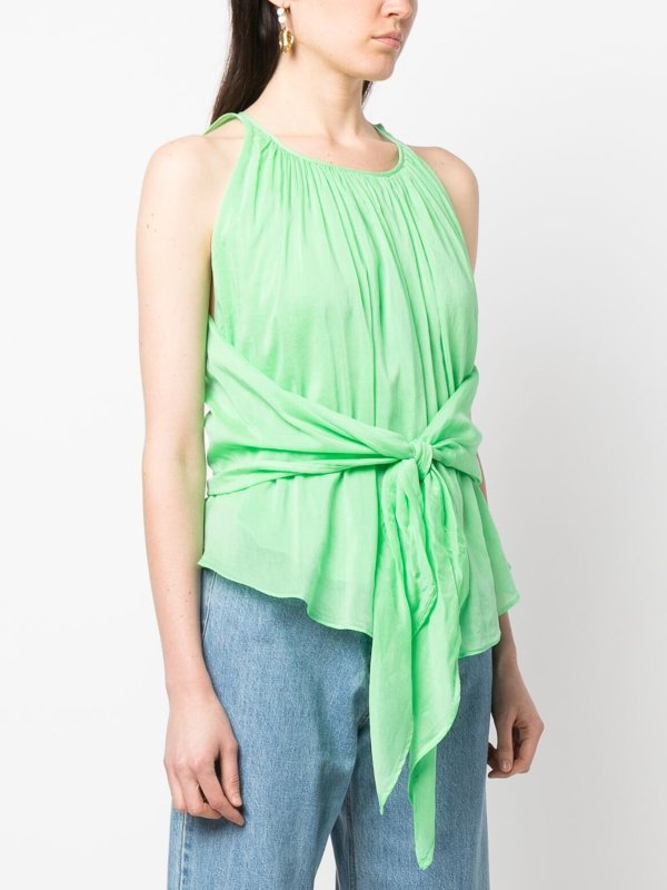 トップ/タンクトップ - 緑 shop online: FORTE FORTE