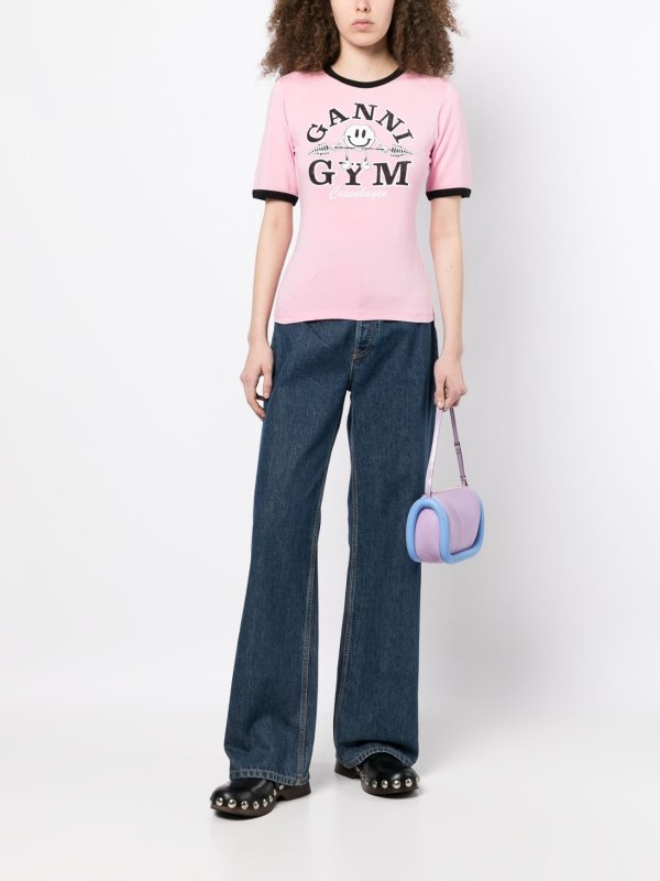 GANNI buy online Logo t-shirt