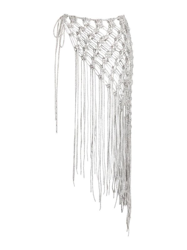 GIUSEPPE DI MORABITO: Ropa de playa   - Chal - Plata