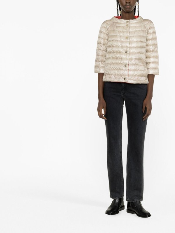 iKRIX HERNO: giacche imbottite - Mantella reversibile in nylon ultraleggero