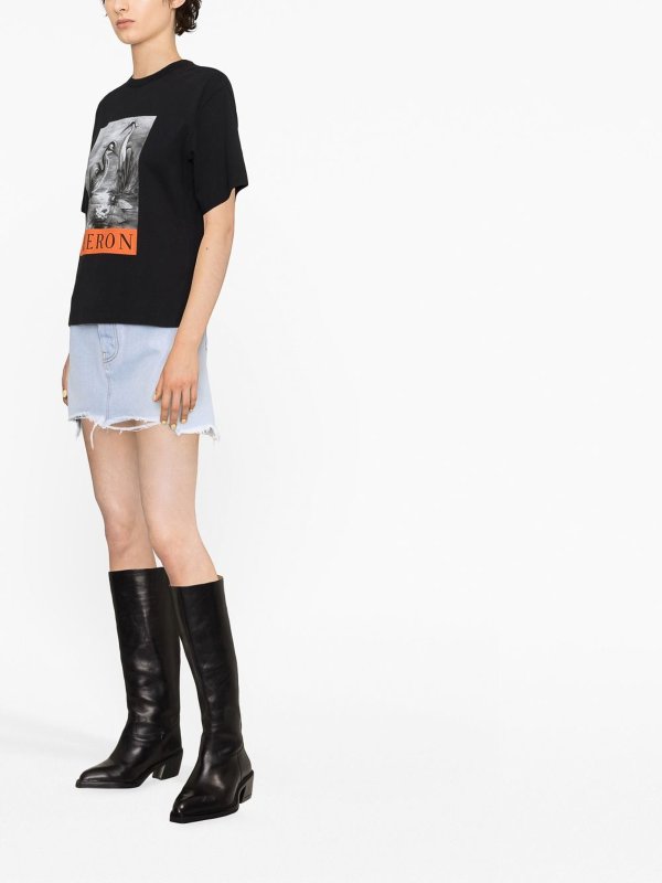 T-Shirt - Schwarz shop online: Heron Preston