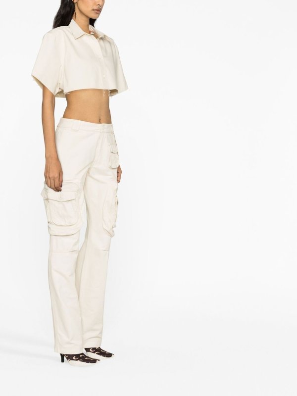 Heron Preston: カジュアルトラウザー online - カジュアルパンツ - 白