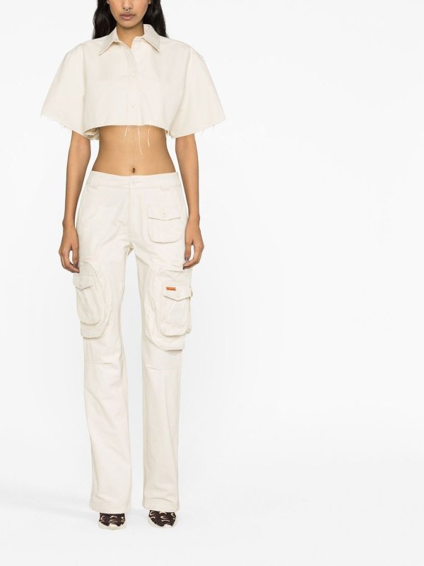 カジュアルパンツ - 白 shop online: Heron Preston