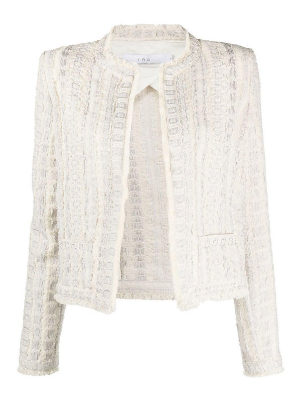 Iro: casual jackets - Sorayan cotton blend jacket