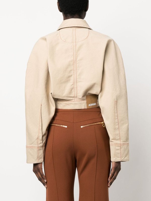 JACQUEMUS buy online デニムジャケット - ベージュ