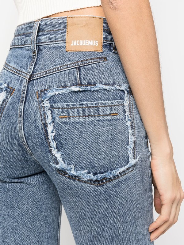 iKRIX JACQUEMUS: ブーツカットジーンズ - ライトブルー