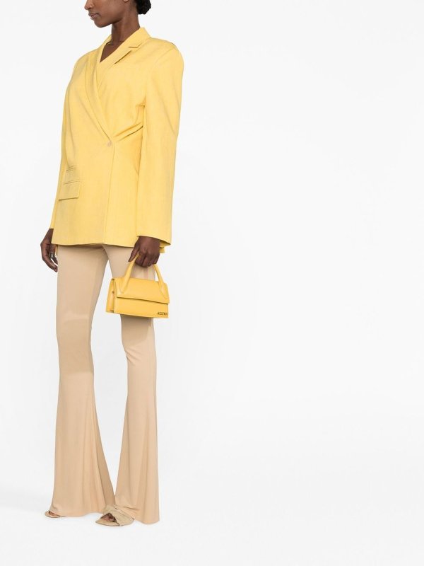 JACQUEMUS: blazers online - Asymmetric double-breasted blazer