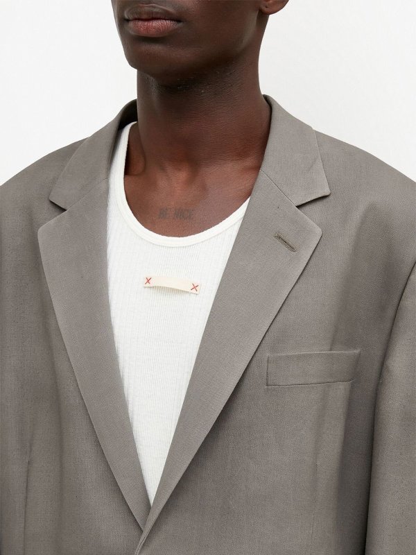 iKRIX Maison Margiela: Wool oversized blazer jacket
