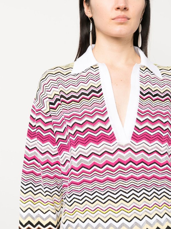 V-Pullover - Bunt shop online: MISSONI