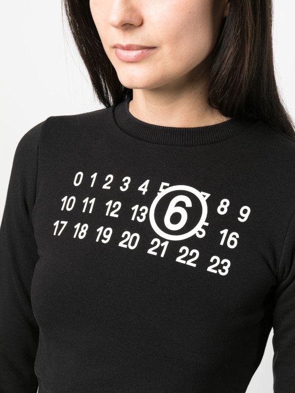 Top con logo shop online: MM6 MAISON MARGIELA