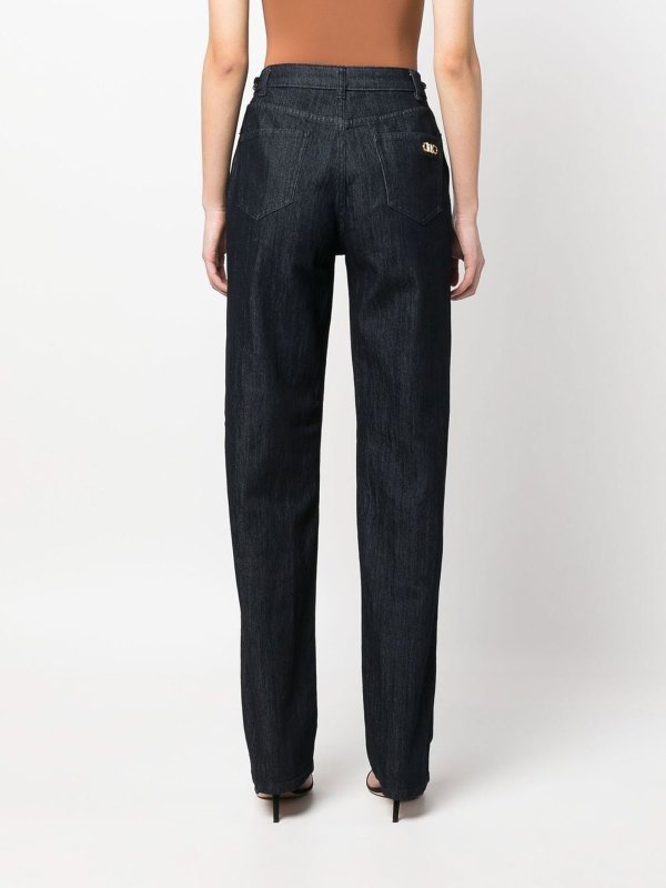 iKRIX MICHAEL KORS: Jeans à jambe droite - Jean Droit - Foncé Délavé