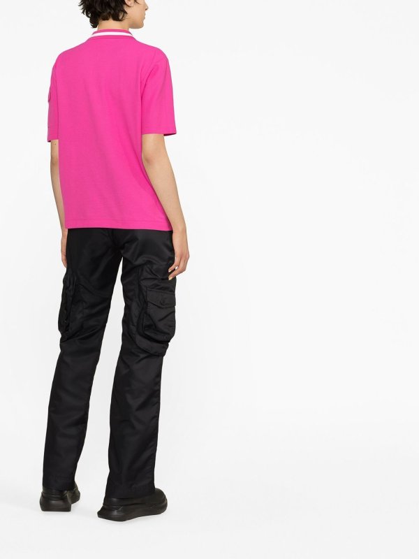 MONCLER: ポロシャツ online - ポロシャツ - フクシア