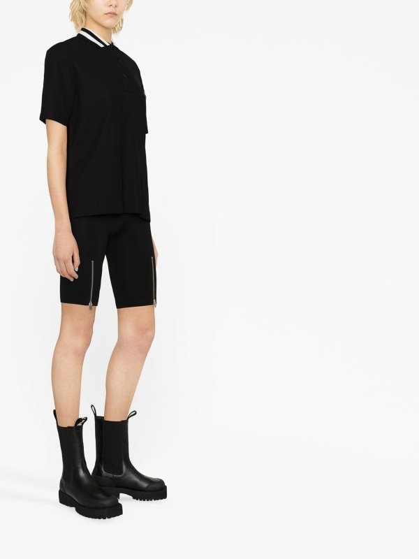 ポロシャツ - 黒 shop online: MONCLER