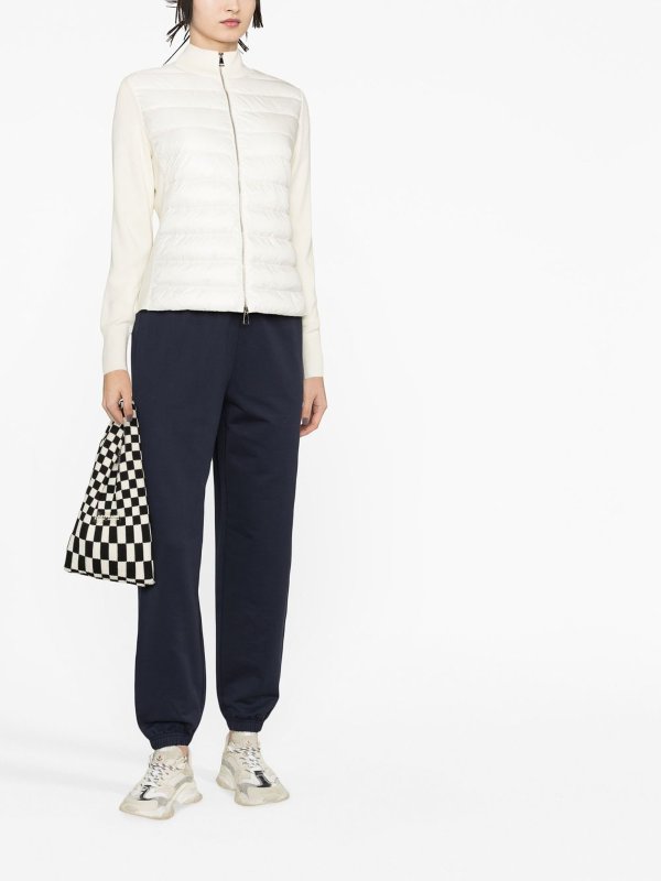 MONCLER: padded jackets online - Padded cardigan
