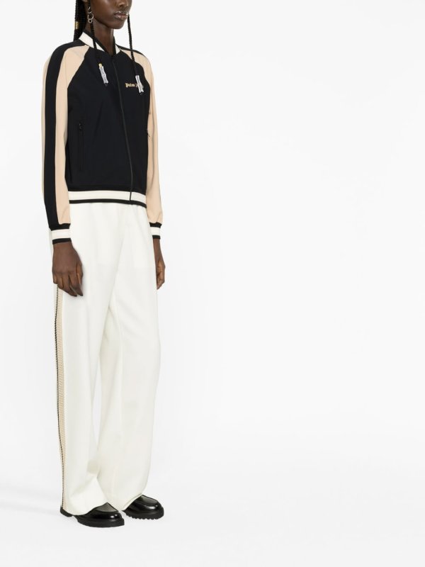 iKRIX Palm Angels: bombers - Logo nylon bomber jacket
