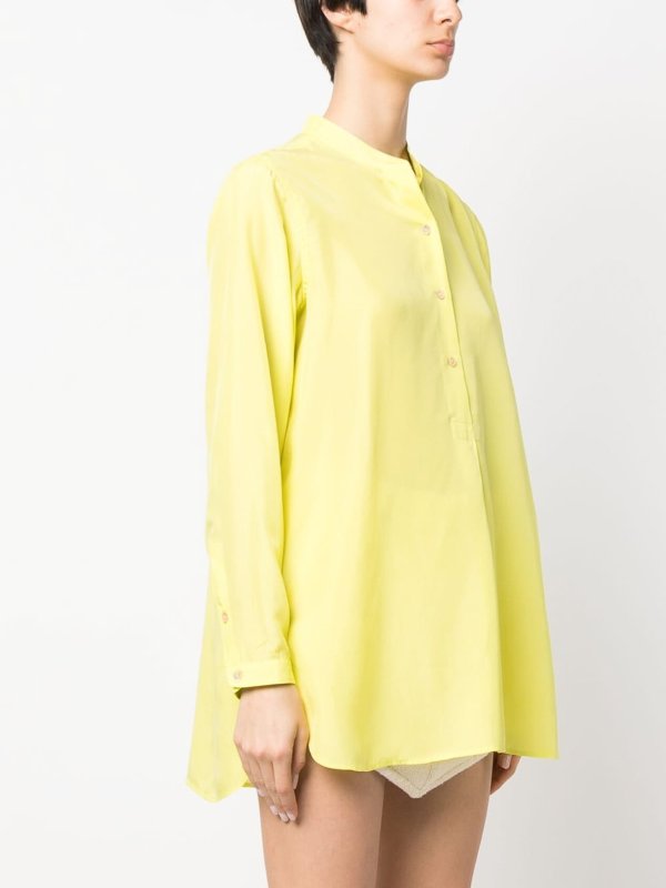 Shop Online Mens Silk Full Sleeves Shirt -Cream Colour