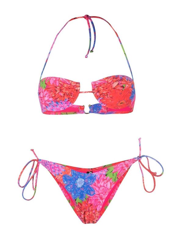 REINA OLGA: bikinis - Penny printed bikini set