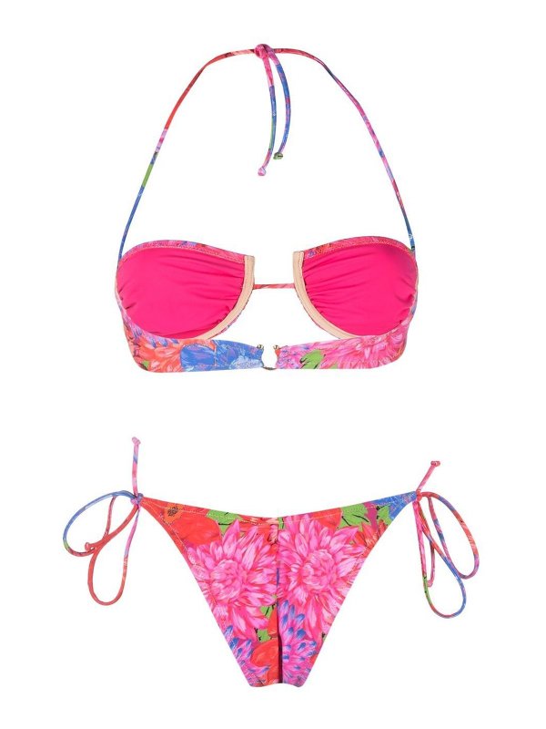 Penny printed bikini set shop online: REINA OLGA