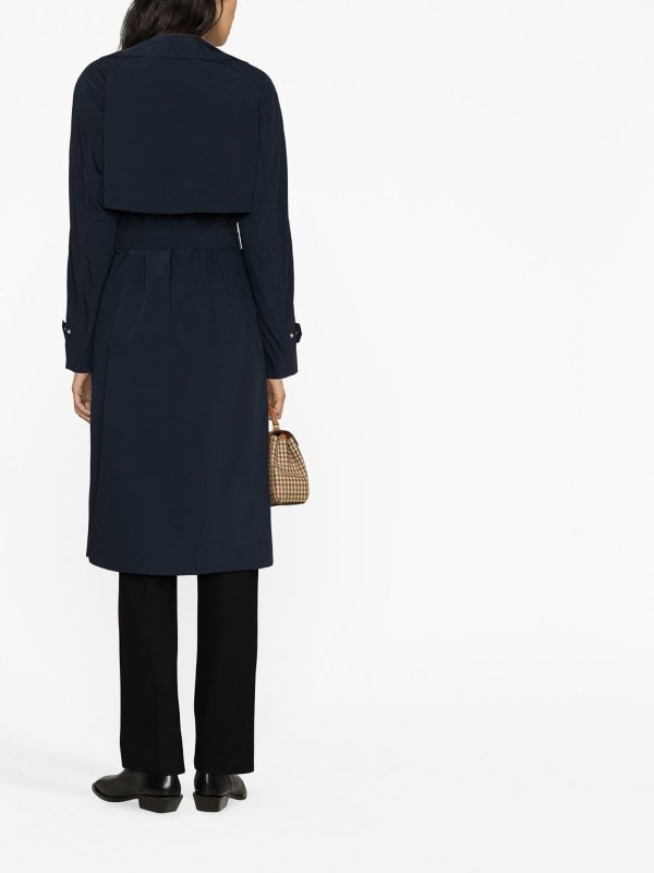 iKRIX WOOLRICH: トレンチコート - トレンチコート - ブルー