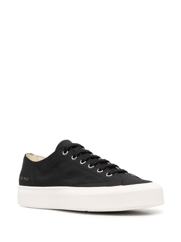 Tournament low canvas sneakers shop online: COMMON PROJECTS