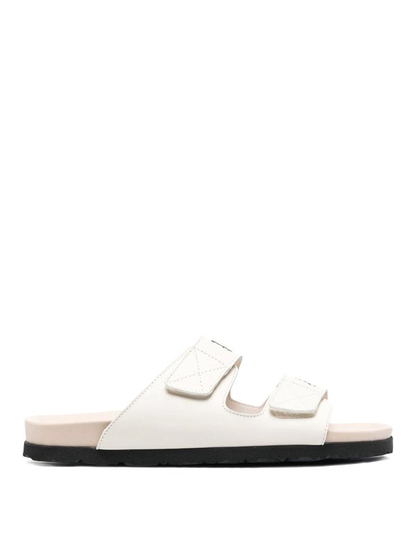 Palm Angels: sandals - Logo sandals