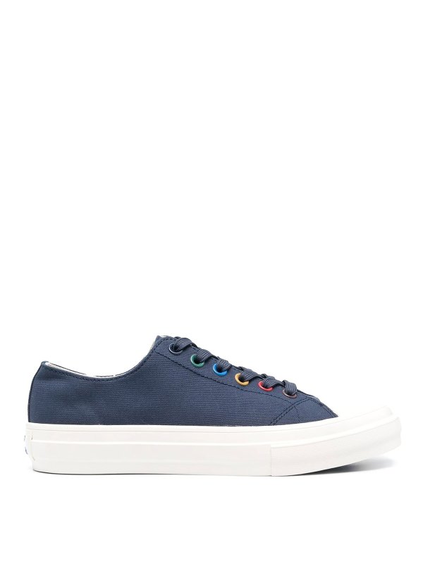 PAUL SMITH: Chaussures de sport - Baskets - Bleu