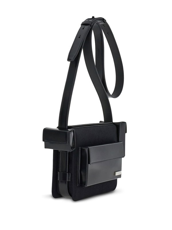 SALVATORE FERRAGAMO: cross body bags online - Multipocket leather crossbody bag