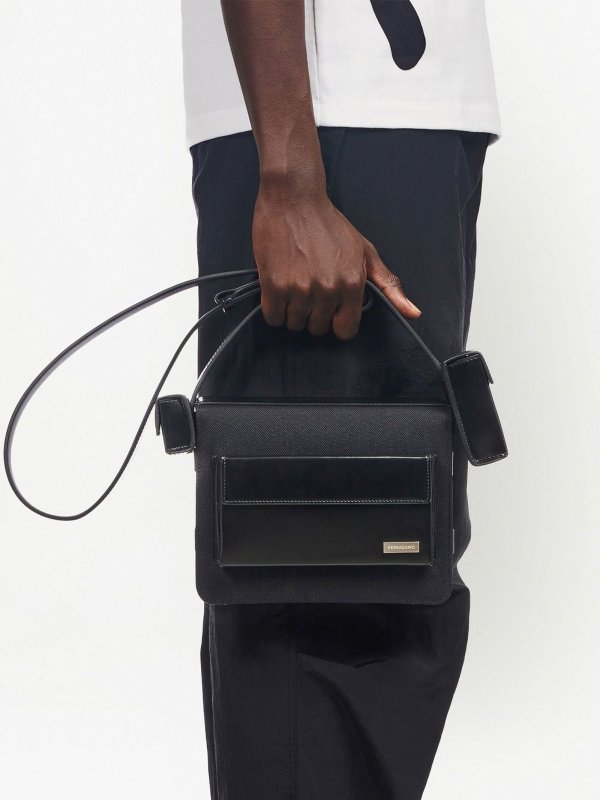 SALVATORE FERRAGAMO buy online Multipocket leather crossbody bag